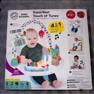 Baby Einstein SuperSeat Touch of Tunes - 3-in-1 activity seat